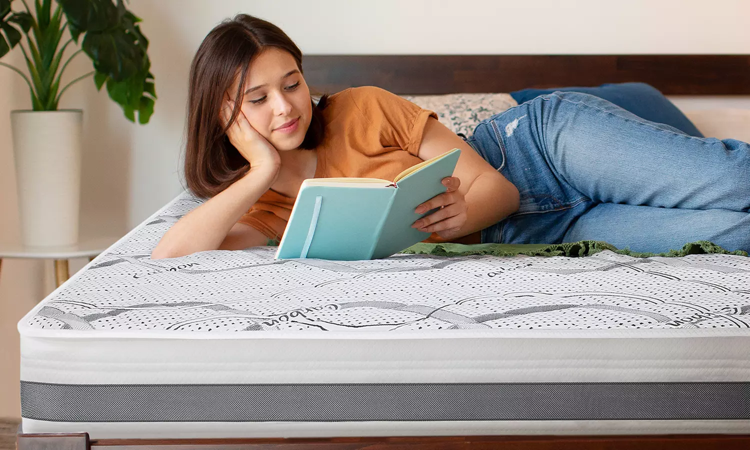 Materasso Carbon H20 Ortopedic Made in Italy by The White Stone