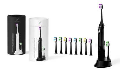 image for Sonic Edge Rechargeable Toothbrush with 8 Brush Heads