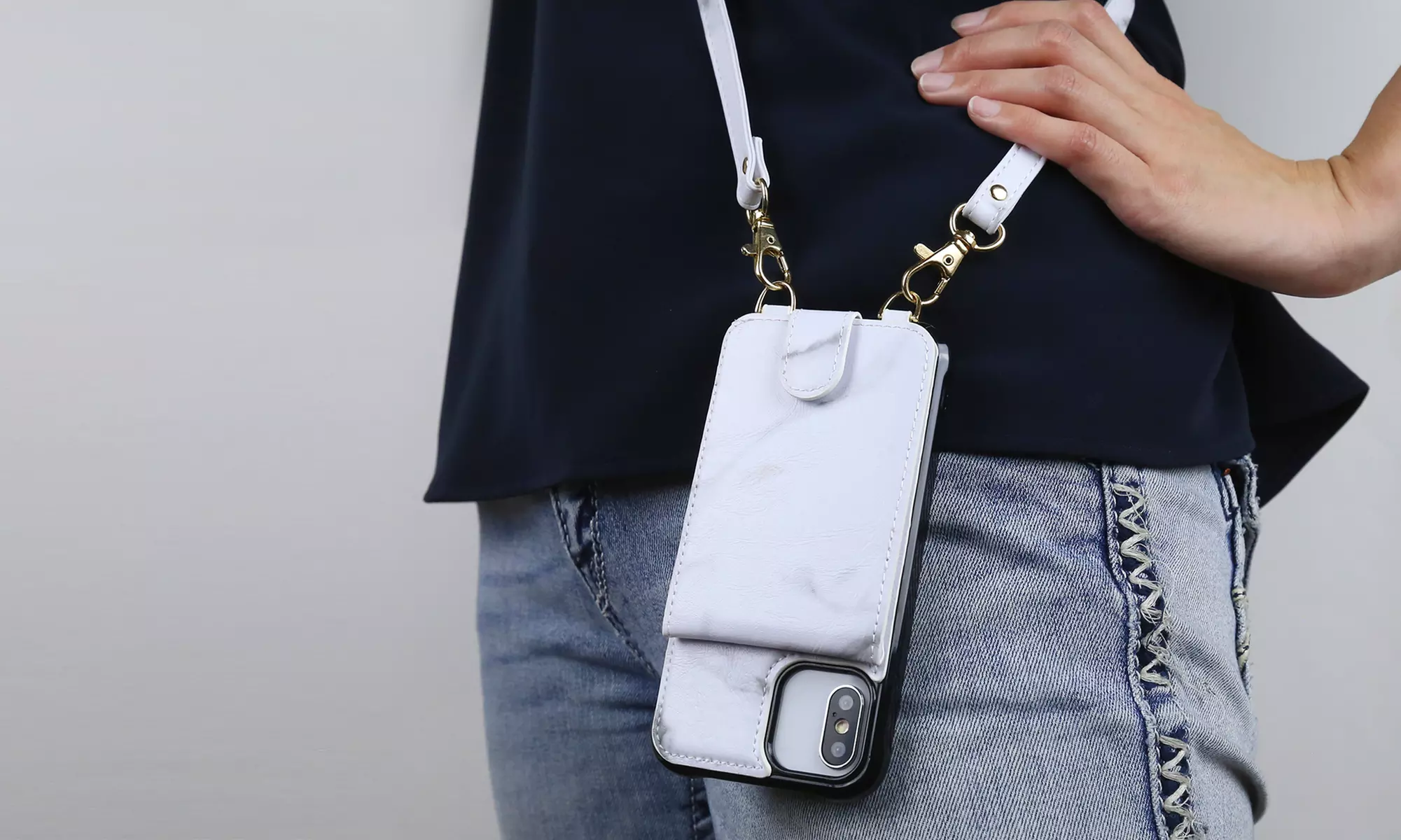 Gear Beast Crossbody Cell Phone Case Wallet for iPhone 11, 11 Pro, 11 Pro Max, X/XS, XR, XS Max - Primary Image