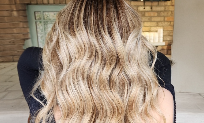 Image 7: Up to 51% Off on Salon - Hair Color / Highlights - Roots at Emj Hair LLC