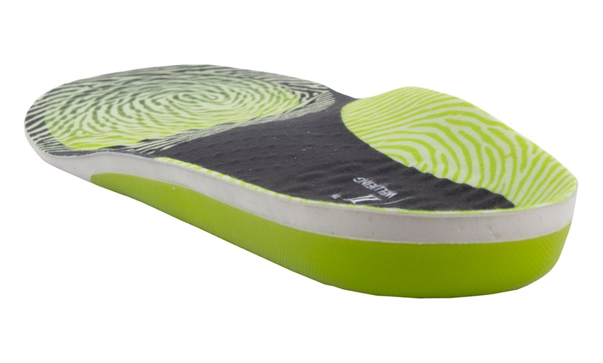 Image 6: 2 Pack Orthotic Memory Foam Insoles with Rigid Base Plantar Fasciitis