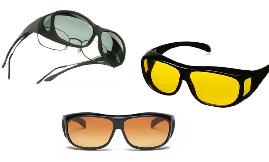 Image 2: Anti-Glare Sunglasses