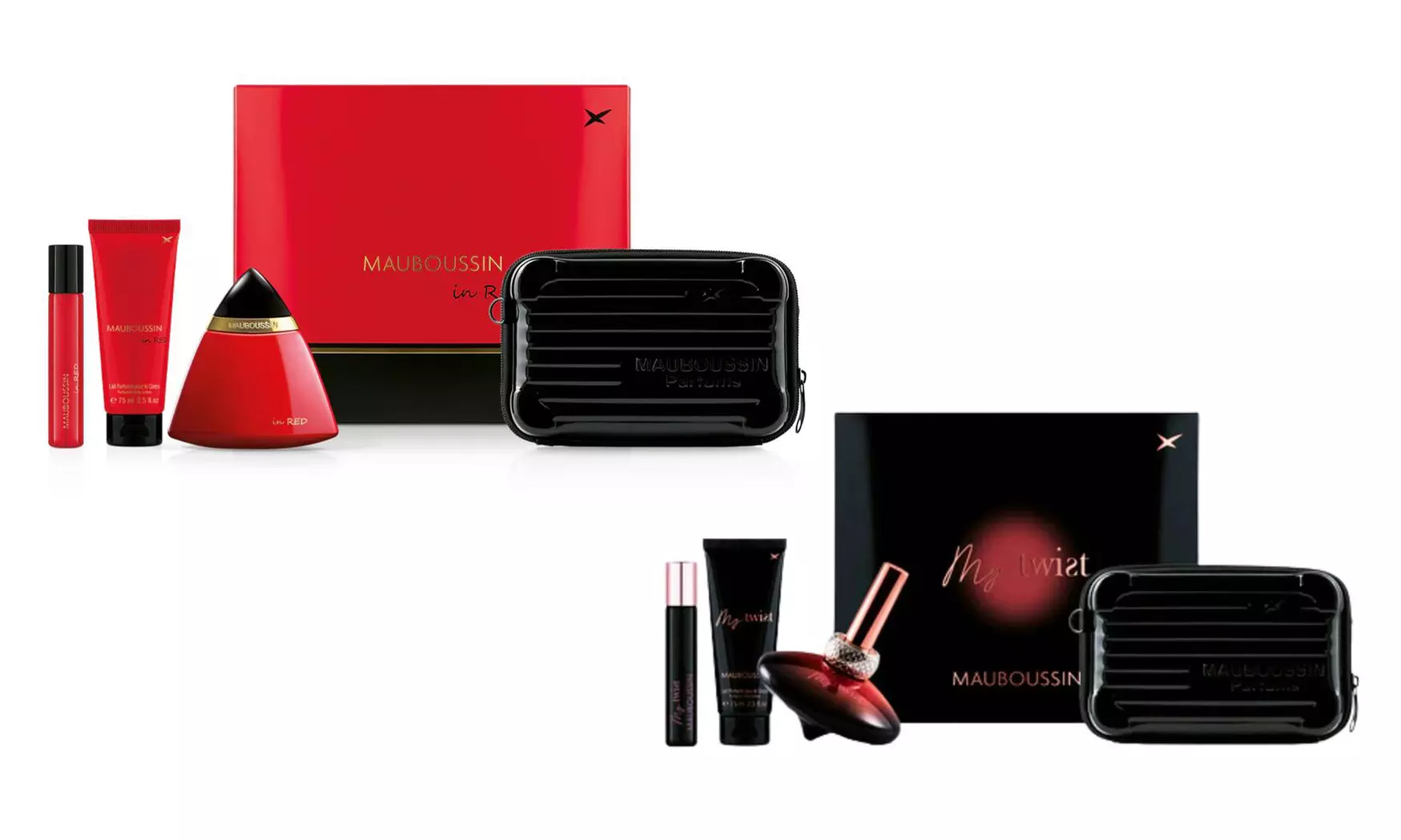 Coffret parfum Mauboussin "In Red" ou "My Twist" pour femme, jusqu’à 4 pièces incluses - Primary Image