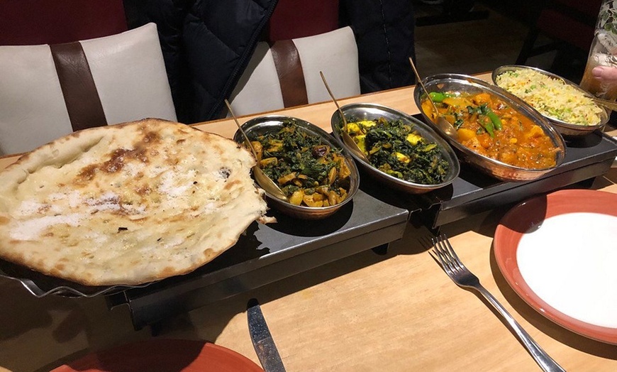 Image 6: 2 or 3-Course Menu with Rice/Naan Bread & a Glass of Wine For Up to 4