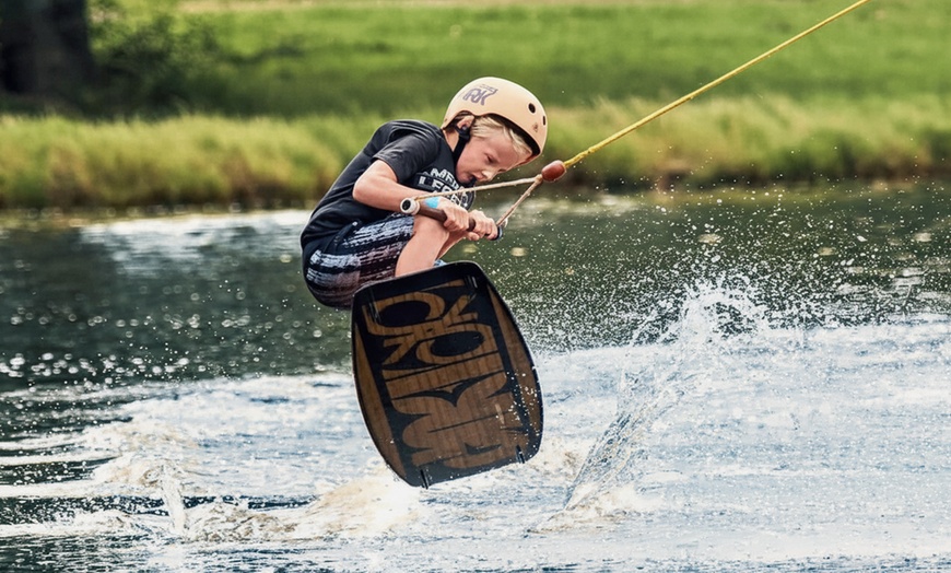 Image 2: Two-Hour or Full Day Wakeboarding or Kneeboarding Pass