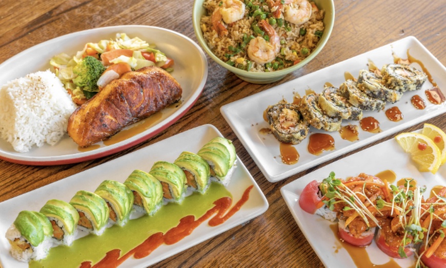 Image 2: Japanese Sushi Dinners & Dining Credits