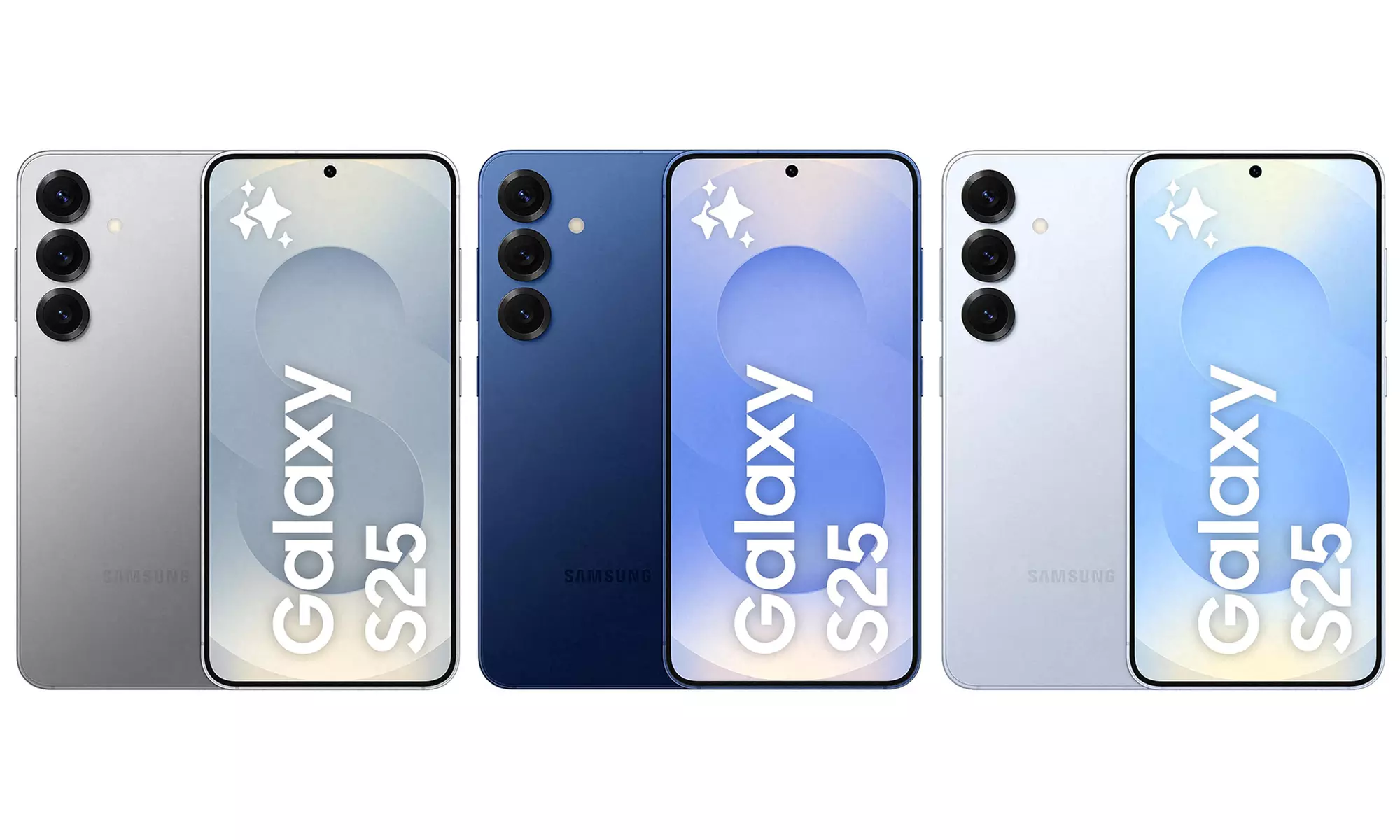 Samsung Galaxy S25 256 GB, neu, in Silber, Navy oder Icyblue - Primary Image