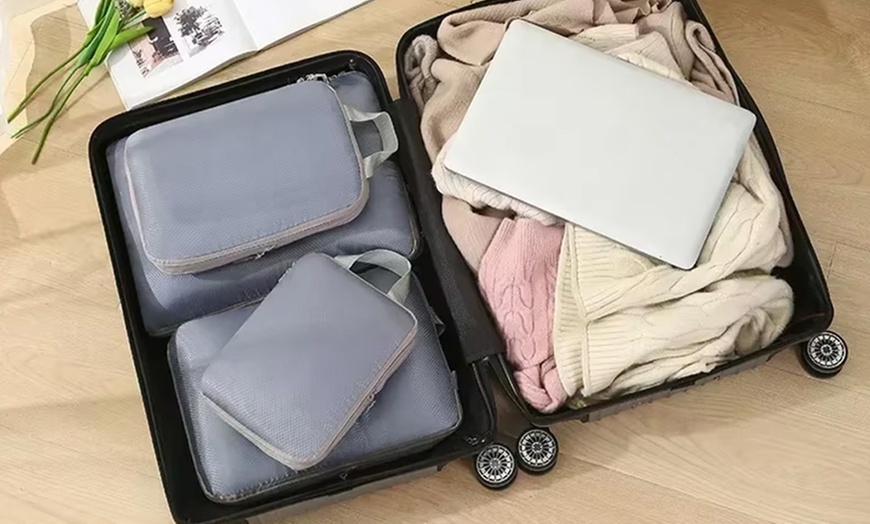 Image 9: Four-Piece Compression Storage Bags