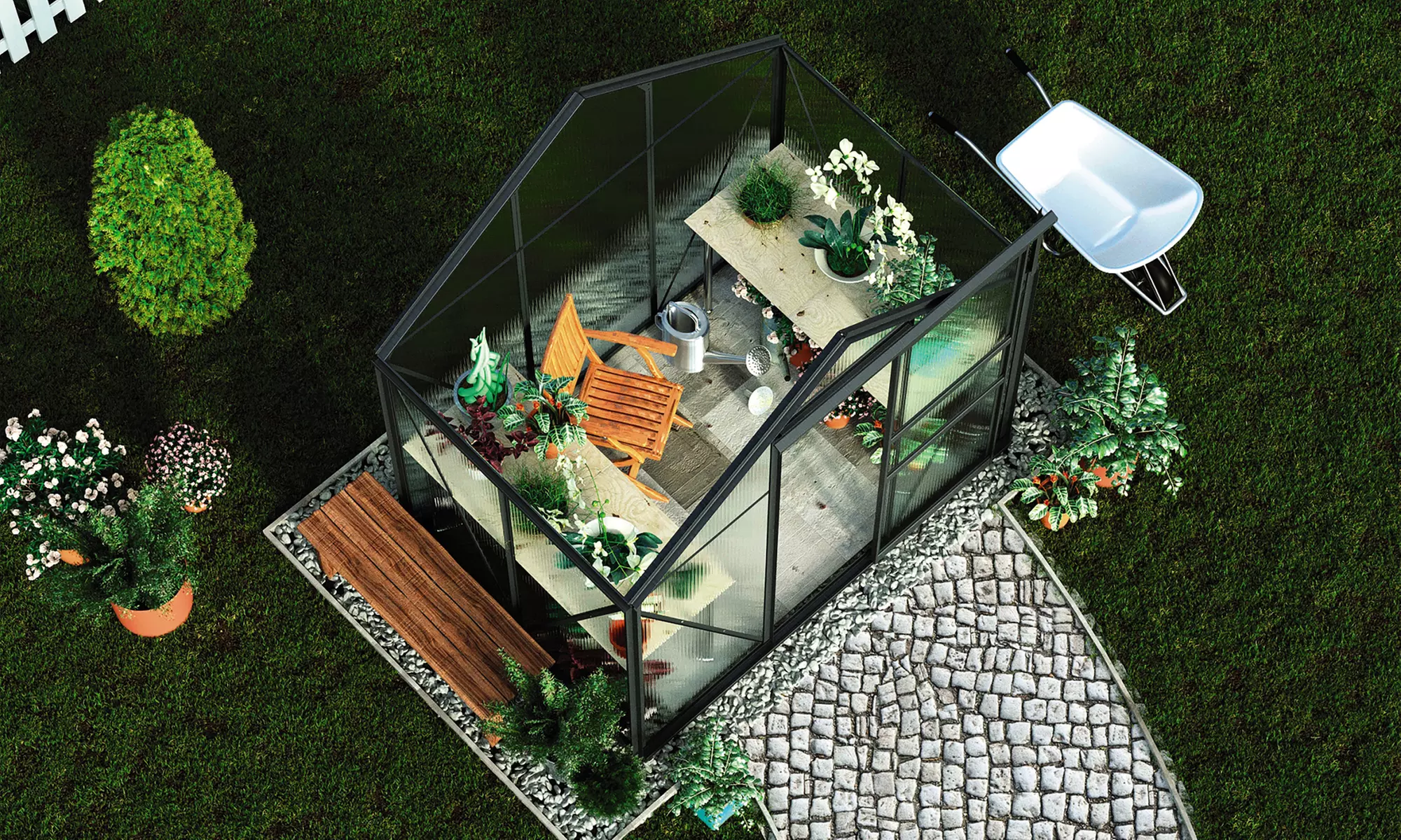 Garden Greenhouse Polytunnel Cloche and Protection Structure Range