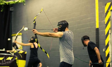 60-minute "Archery Tag" Admission (Valid Any Day) - For 2 - Brainy Actz Tacoma, Washington