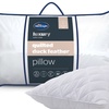 Image 1: One or Two Silentnight Quilted Duck Feather Pillows