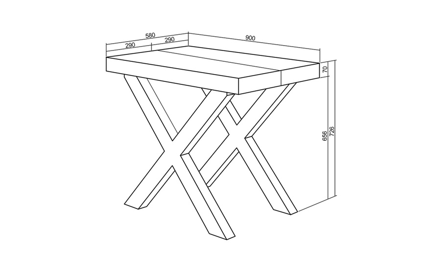 Image 34: Console extensible Skraut Home 140 cm