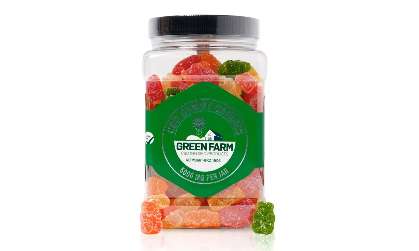 Green Farm Tasty Gummies for Sleep and Anxiety from Green Farm (500MG-5000MG)