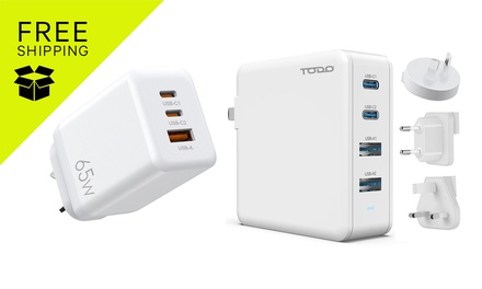 TODO 65W USB Type C Charger Adaptor 3 Port - GS-W65A0946E