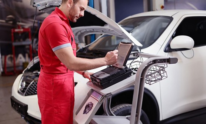Get a Synthetic & Synthetic-Blend Oil Change with Filter & Tire Check