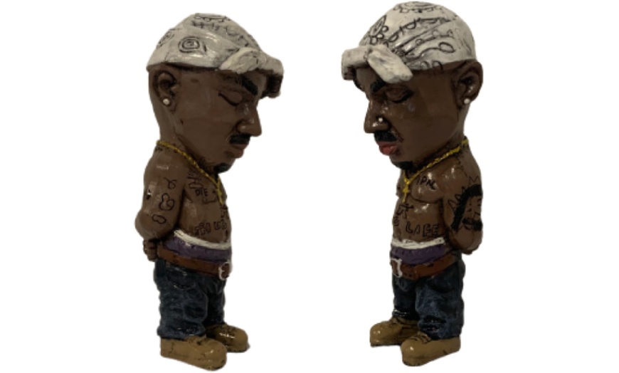 Image 7: One, Two or Five 90s Hip-Hop Rapper Gnome Decorations