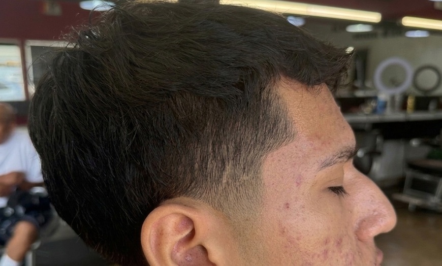 Image 2: Men's Barber Cuts and Coloring