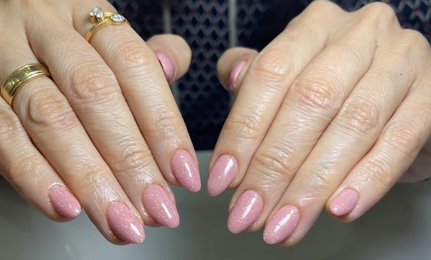 Image 9: Polish & Glow: Manicure, Pedicure, and Blow-Dry Packages