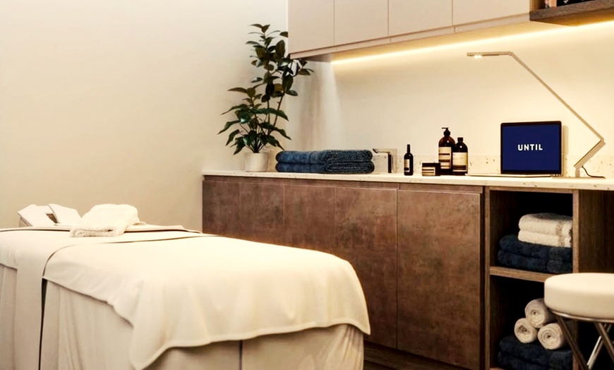 Image 1: Relax w/ One, Three or Five Sessions: Lymphatic Massage 1 or 2 Areas 