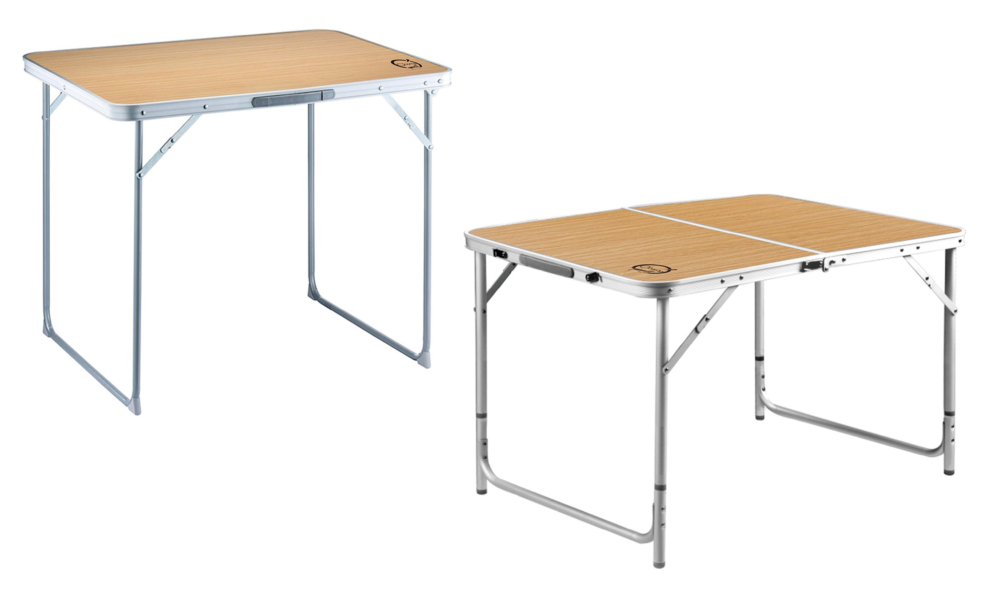 Mesa de aluminio transportable para interior y exterior de O'Camp