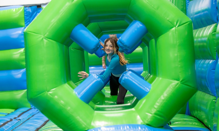 Image 7: Experience a 90-Min Inflatable Park Session For Up to Four People 