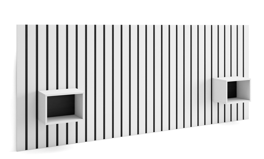 Image 13: Cabecero de cama disponible en diferentes tamaños y colores