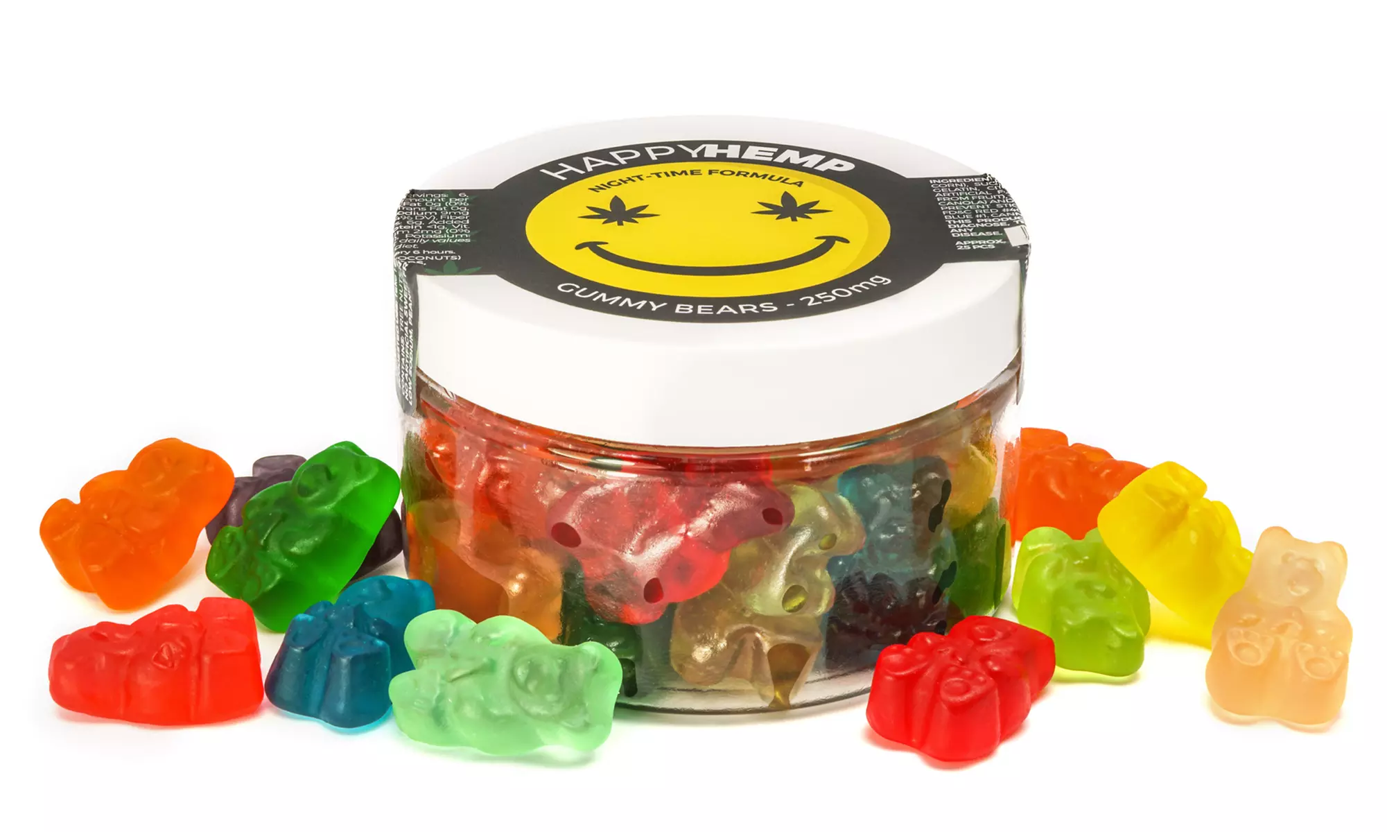 CBD Gummies for Sleep from Happy Hemp (250mg-1500mg)