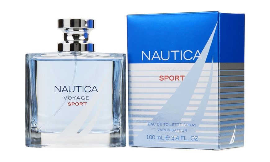 Image 3: Nautica Voyage OR Voyage Sport 3.4 oz / 100 ml Eau De Toilette For Men