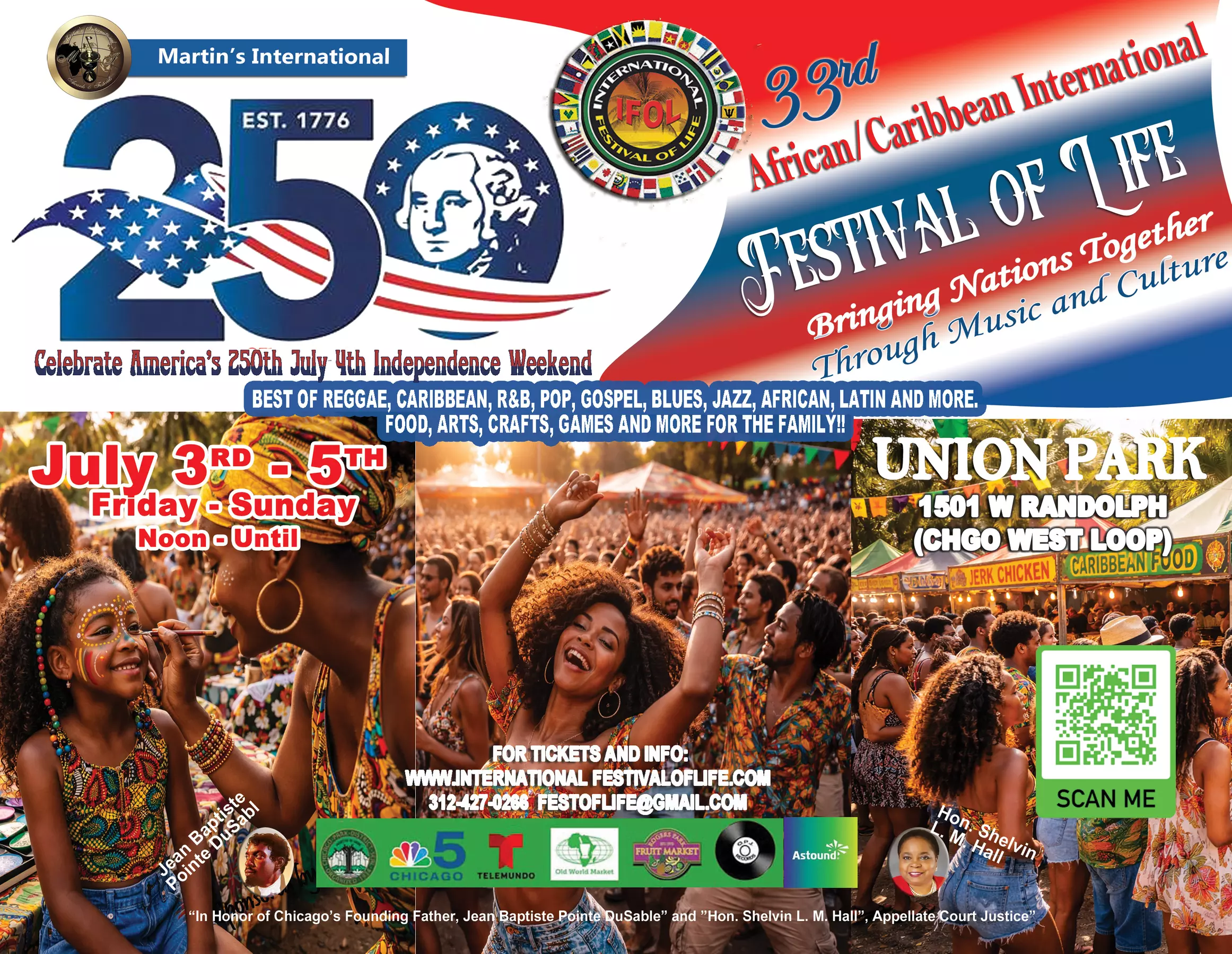 International Festival of Life w/ Elephant Man and more on July 3-5