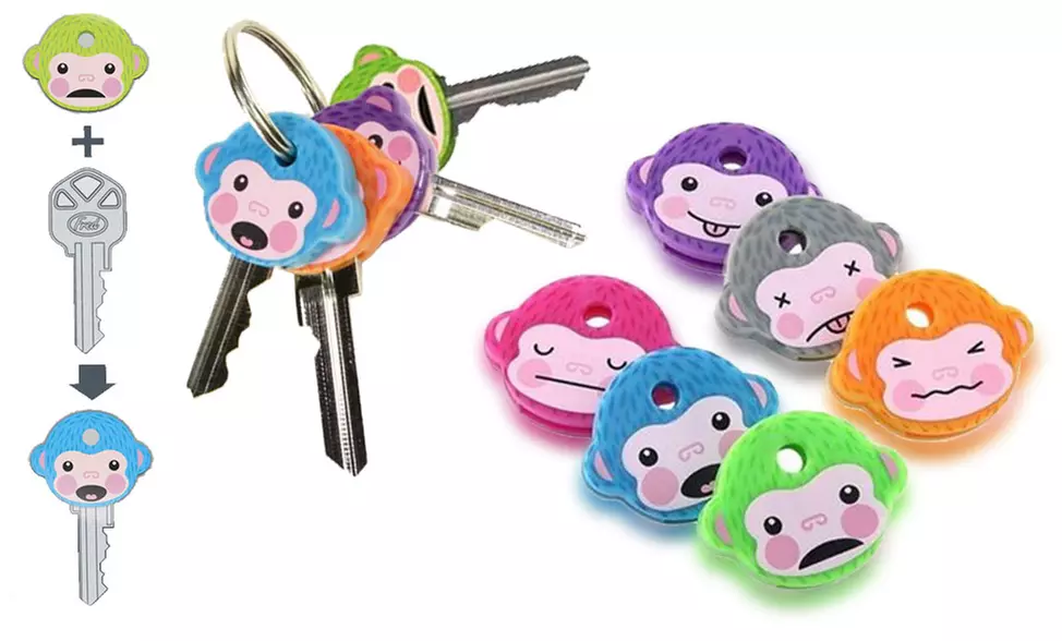 6x oder 12x Affen-Caps für Schlüssel - Primary Image