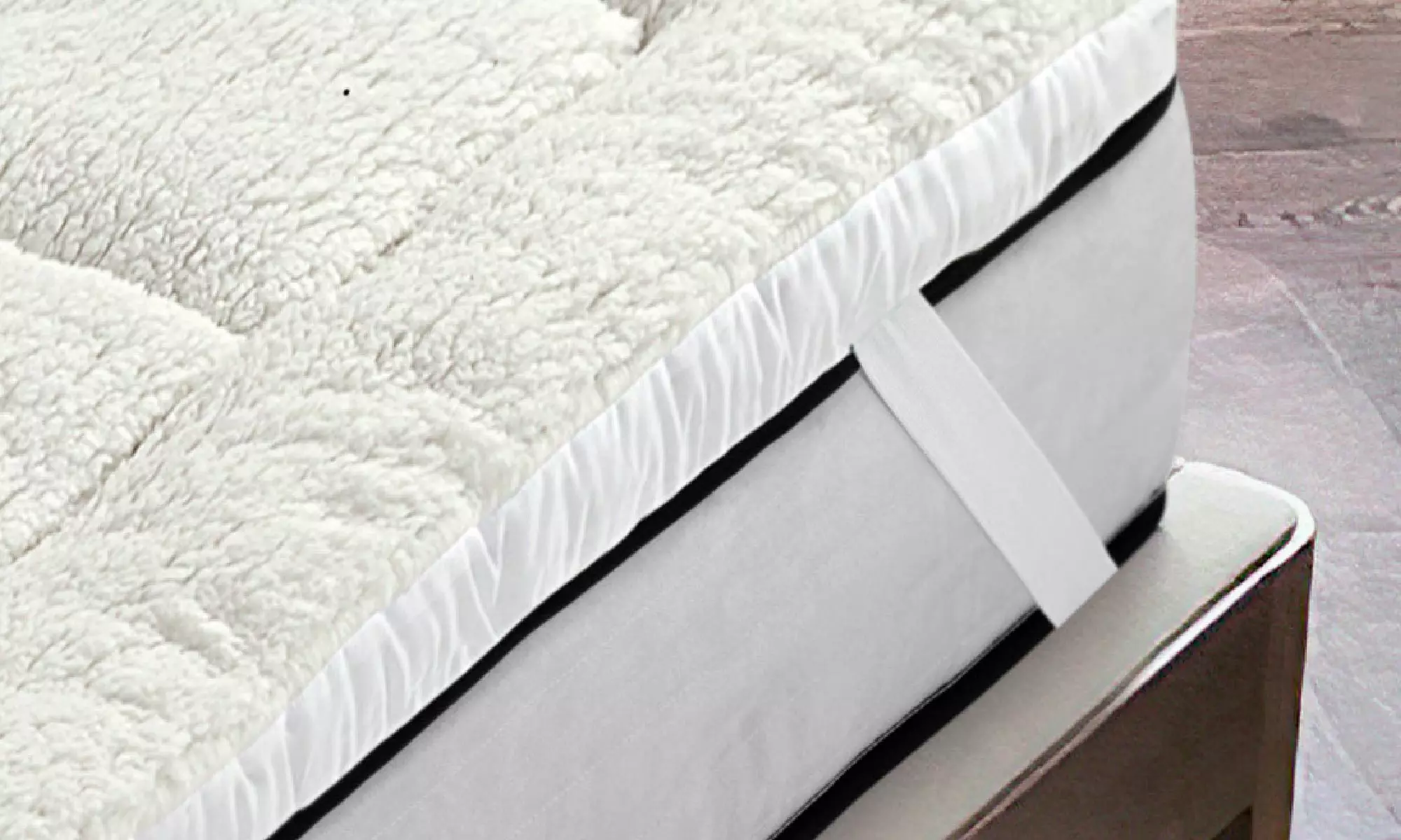 Doppelseitige Matratzenauflage für alle Jahreszeit in Größe nach Wahl - Second Medium