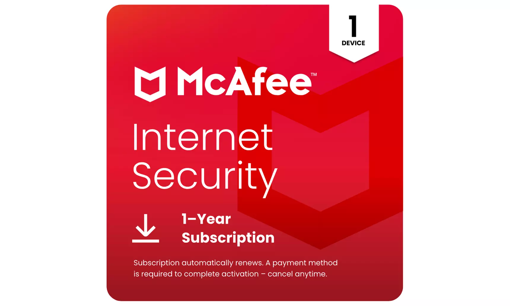 McAfee Total Protection or Internet Security, Up To 81% Off