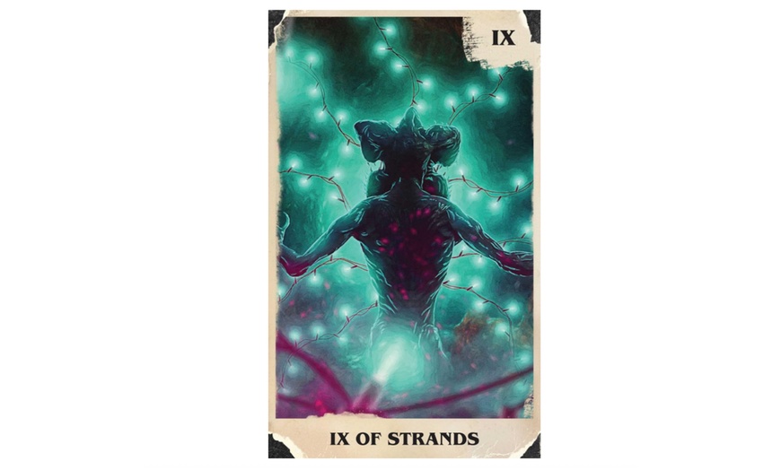 Image 6: Stranger Things-Inspired Tarot Card Deck, Unique Artwork and Guidebook