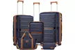 Set de bagages avec 3 valises, 1 sac et 1 vaniti, coloris au choix, livraison offerte - Second Medium