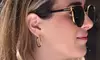 Sterling Silver 14k Gold Plated 3MM High Polished Hoop Earrings