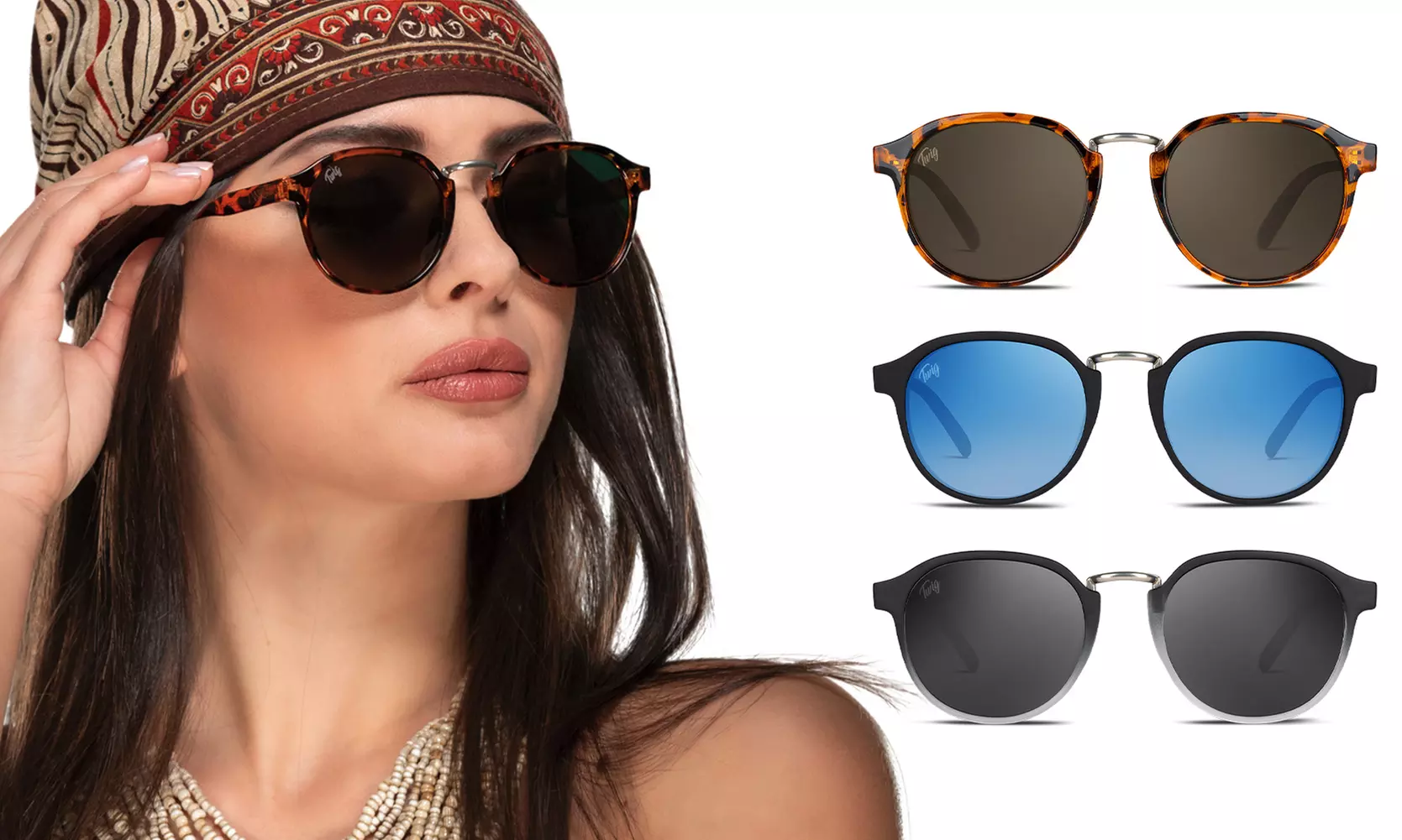 Lunettes de soleil "Bloom" de TWIG