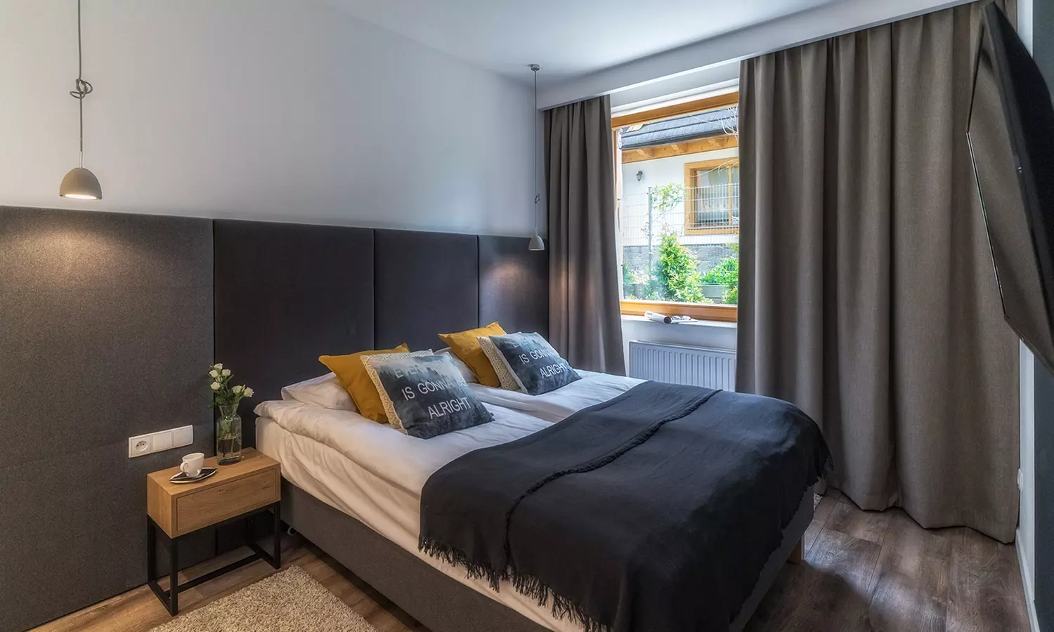 Pokój studio, deluxe lub prestige z wellness w Aparthotelu Giewont