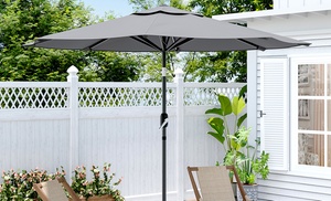 3M Rotating Parasol with UV Protection; Adjustable and Stylish Design 3M Rotating Parasol with UV Protection; Adjustable and Stylish Design
