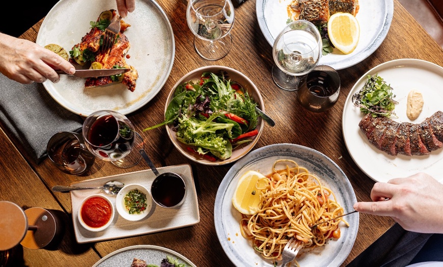 Image 2: Gourmet Feast for Two: 2/3 Courses with a Bottle of Wine or 4 Beers