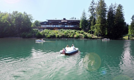 2 ÜN/F im Doppelzimmer für 2 Personen mit 1x Abendessen am Anreisetag - Hotel Das Dreiburgensee