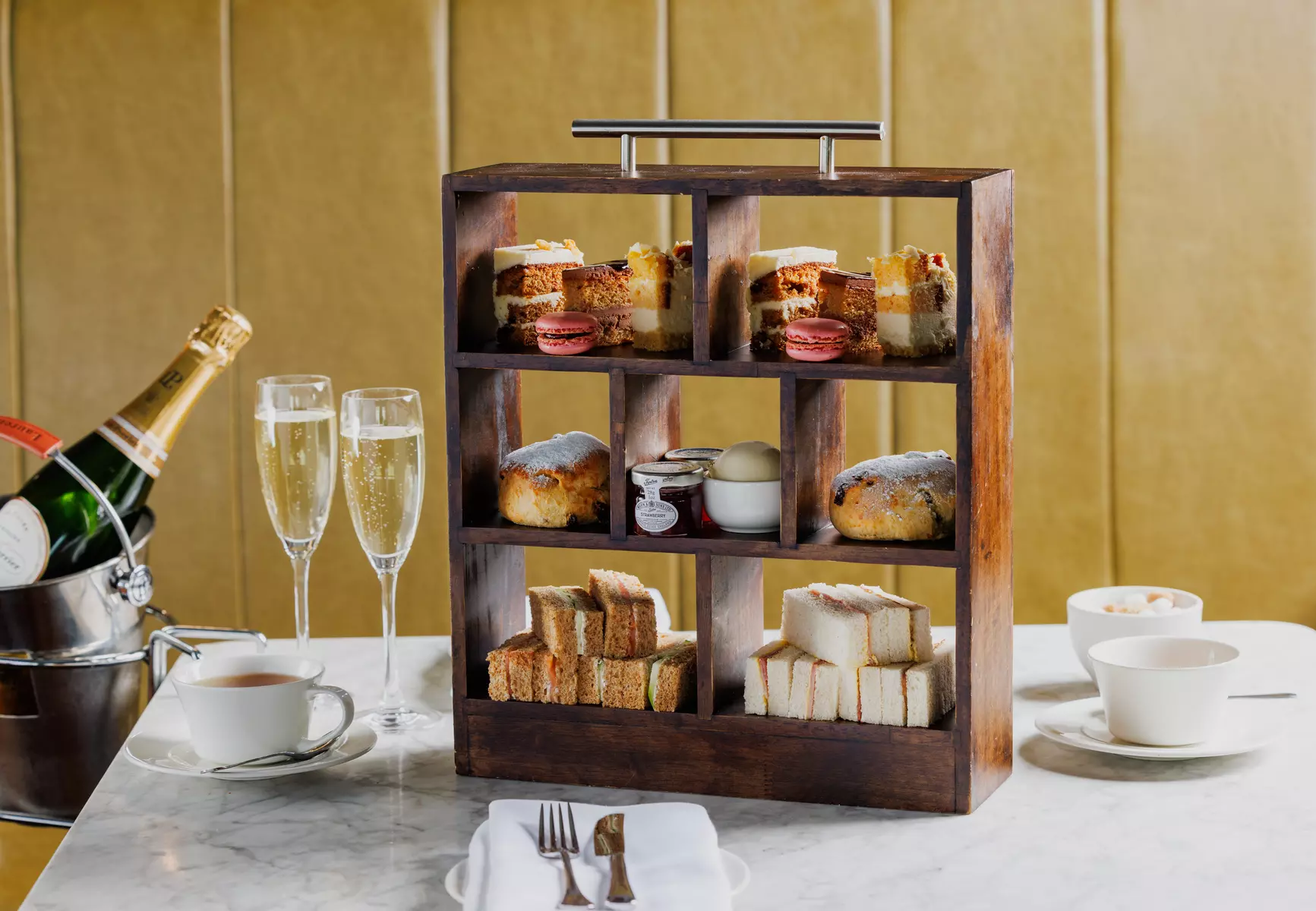 Traditional or Prosecco Afternoon Tea for Two | Multiple Locations