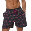 Image 3: Short de bain pour homme à motifs poissons ou flamants roses