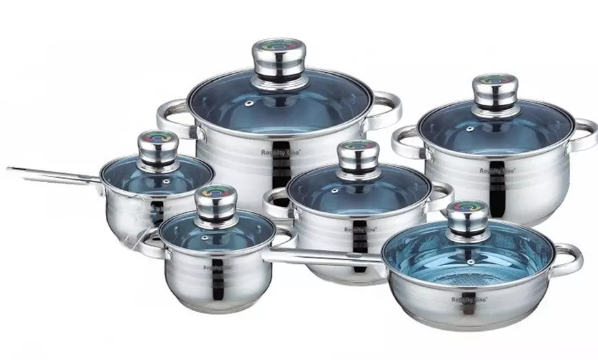 Image 4: Batteria di cucina da 16 o 18 pezzi Royalty Line