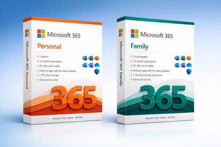 Microsoft 365 Personal - 1 Month Subscription - Microsoft Office