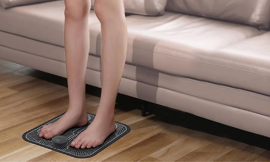 Image 6:  EMS Feet Massage Mat for Pain Relief