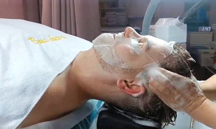 60-minute classic head clean treatment, massage and water spa experience for Men - Beauty Factory Bentleigh