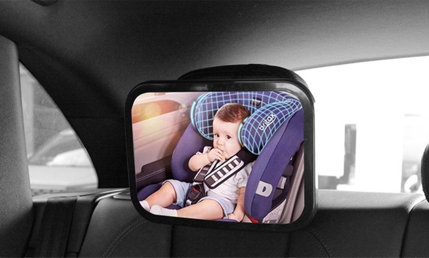 Image 1: Baby Car Mirror for Back Seat