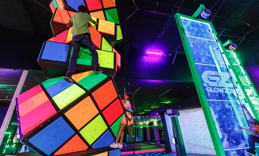 Image 4: Experience Glow in the Dark Attractions with Double Access Pass!