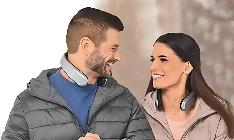 Calentador de cuello portátil, recargable, 4 niveles de calor hasta 60°C - Primary Image