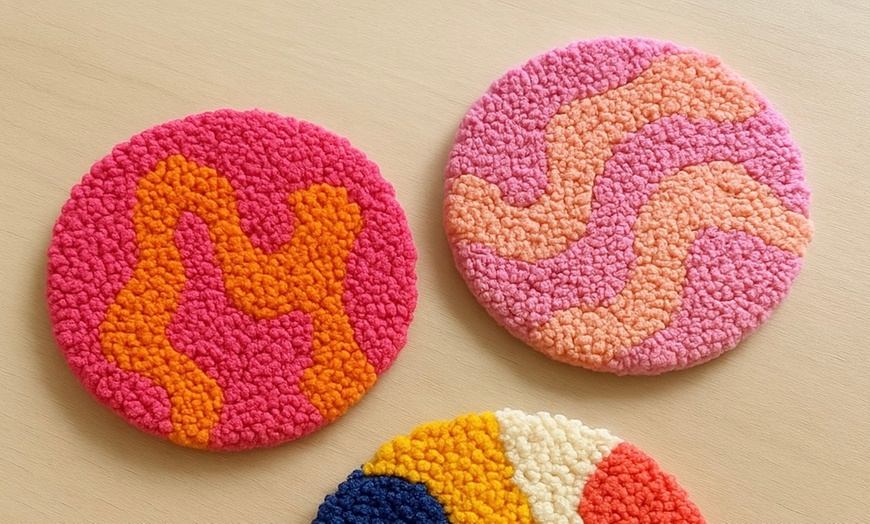 Image 7: Tufting Workshop ''Intro to Rug Tufting 101'' for 1, 2, or 4 People